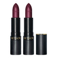 Revlon Super Lustrous The Luscious Mattes Lipstick 4.2g 021 BLACK CHERRY - 2 pack