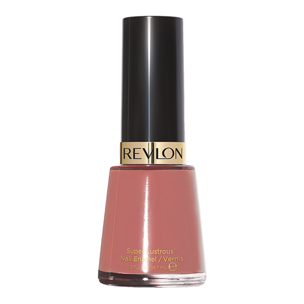 Revlon Super Lustrous Nail Enamel 14.7ml 161 TEAK ROSE nail polish bottle in Teak Rose color