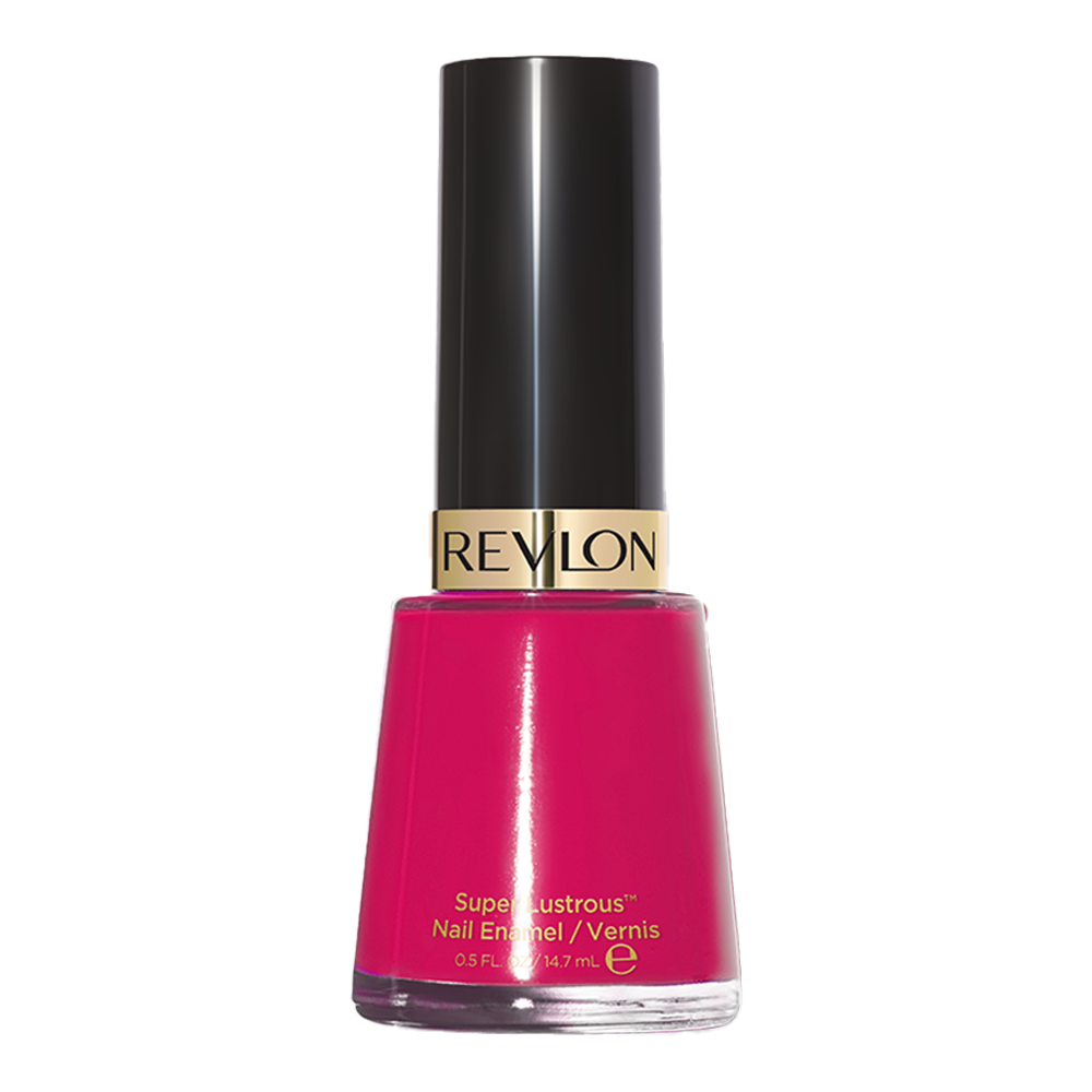 Revlon Super Lustrous Nail Enamel 14.7ml 270 CHERRIES IN THE SNOW nail polish bottle in vibrant red color
