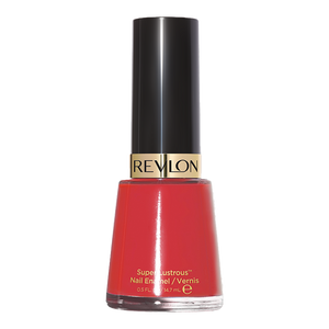 Revlon Super Lustrous Nail Enamel 14.7ml 640 FEARLESS nail polish bottle in fearless red shade