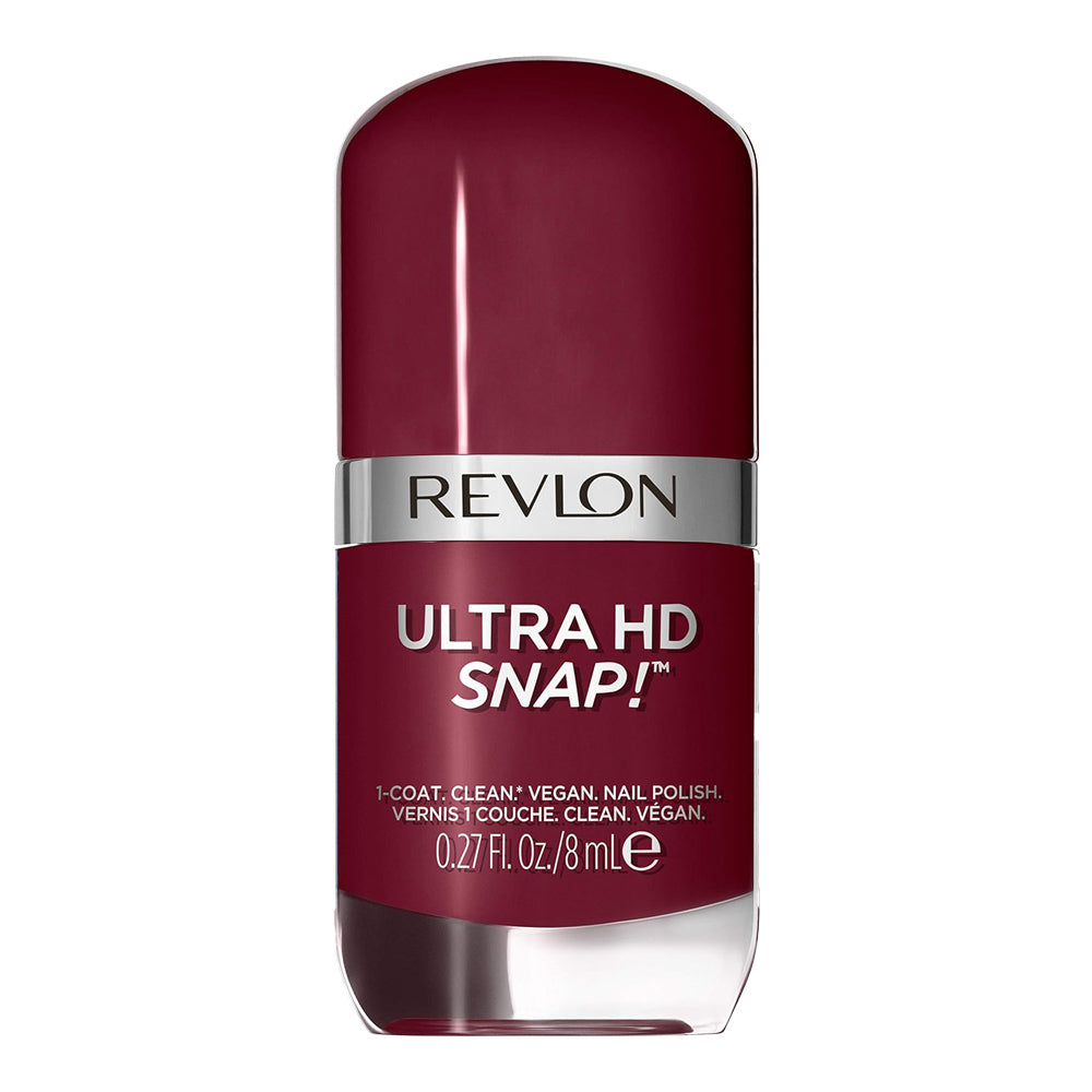 Revlon Ultra HD Snap! Nail Polish 8ml 024 SO SHADY nail polish bottle in So Shady color