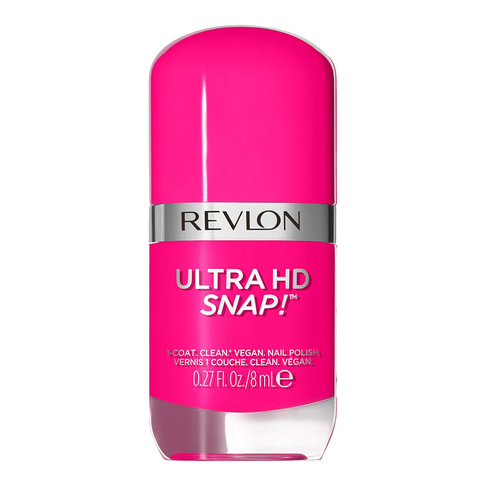Revlon Ultra HD Snap! Nail Polish 8ml 028 RULE THE WORLD nail polish bottle on white background