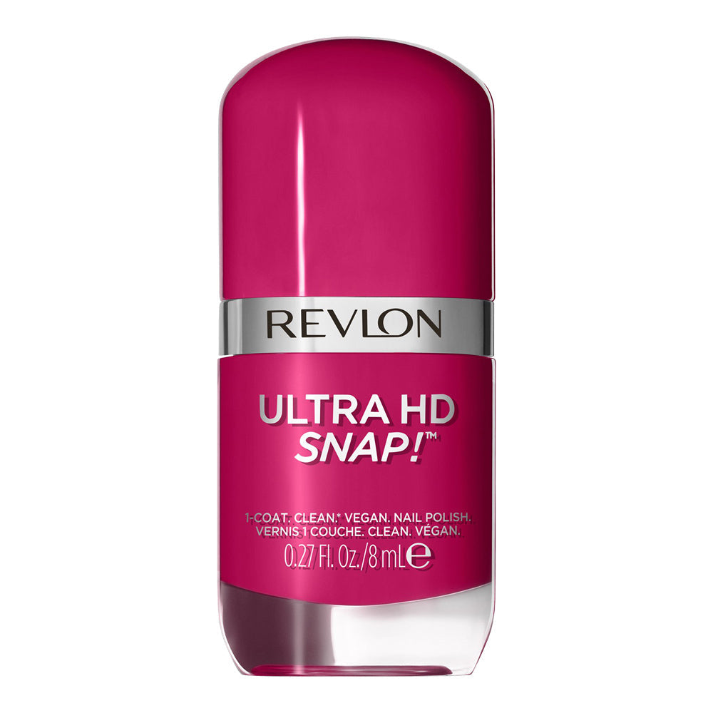 Revlon Ultra HD Snap! Nail Polish 8ml 029 BERRY BLISSED bottle on white background