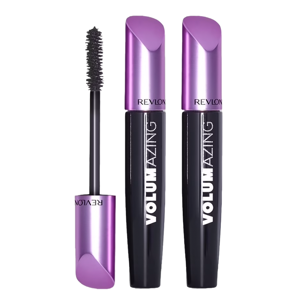 Revlon Volumazing Mascara 9ml 901 BLACKEST BLACK - 2 pack, 2-pack of volumizing mascara in Blackest Black shade