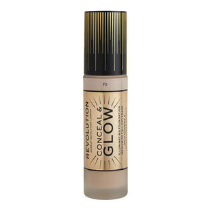 Revolution Conceal & Glow Illuminating Foundation 23ml F2