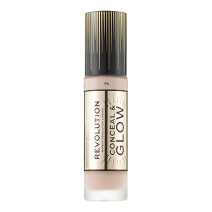 Revolution Conceal & Glow Illuminating Foundation 23ml F5