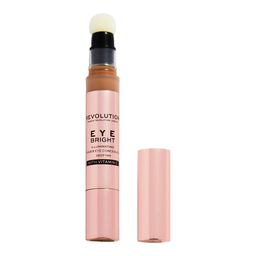 Revolution Eye Bright Illuminating Under Eye Concealer 3ml DEEP TAN