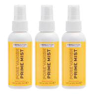 Relove by Revolution Pore Vanish Prime Mist Setting Spray 50ml - 3 pack