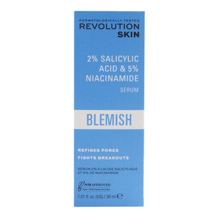 Revolution Skin Blemish Salicylic Acid & Niacinamide Serum 30ml
