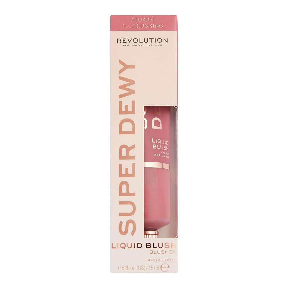 Revolution Super Dewy Liquid Blush 15ml YOU GOT ME BLUSHING