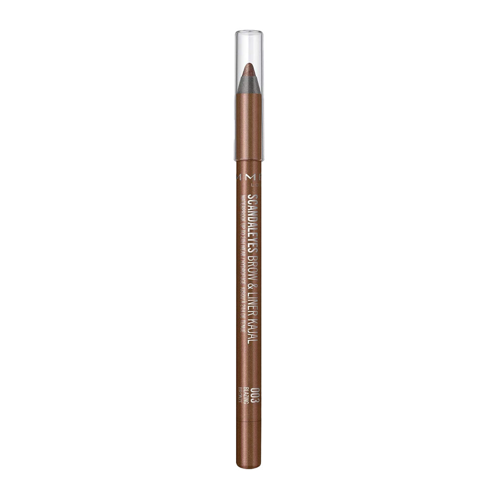 Rimmel London Scandaleyes Brow & Liner Kajal 1.3g 003 BLAZING BRONZE