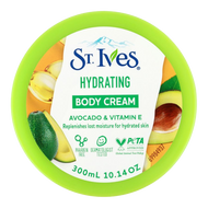 St. Ives Hydrating Body Cream with Avocado & Vitamin E 300ml